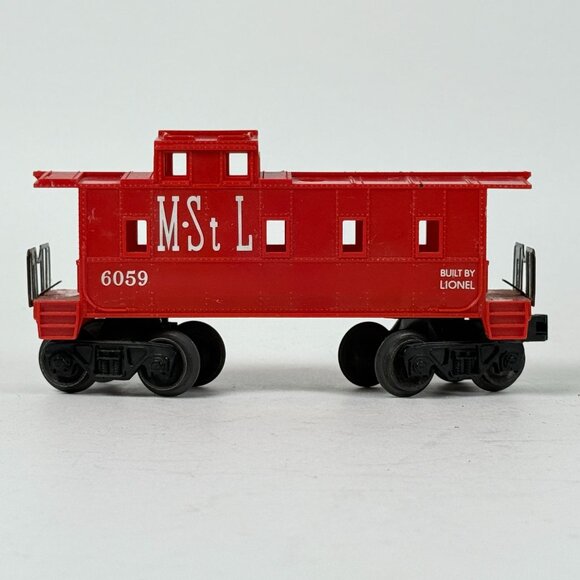 Lionel 6059 Red MStL Vintage Train Caboose Plastic Model Built By Lionel - Picture 5 of 7